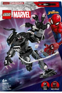 LEGO ® ǀ Marvel Venom Robot Armor vs. Miles Morales 76276 - 6+ Creative Toy Building Set (134P) - Image 3