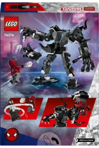 LEGO ® ǀ Marvel Venom Robot Armor vs. Miles Morales 76276 - 6+ Creative Toy Building Set (134P) - Image 4