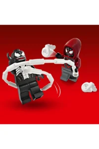 LEGO ® ǀ Marvel Venom Robot Armor vs. Miles Morales 76276 - 6+ Creative Toy Building Set (134P) - Image 6