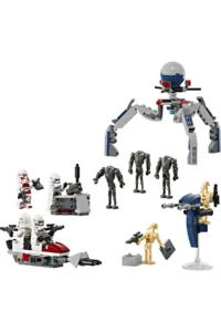 LEGO ® Star Wars™ Clone Trooper and Battle Droid BattlePack Set 75372- 7+ Toy Building Set (215P) - Image 2
