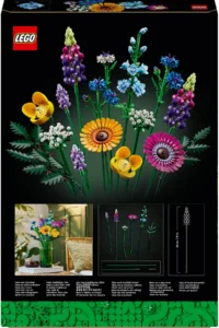 LEGO ® Botanicals Wildflowers Bouquet 10313 - Collectible Model Building Set for Adults (939P) - Image 4