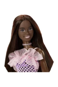 Barbie Shimmery Dolls Pink Elbiseli - Image 3