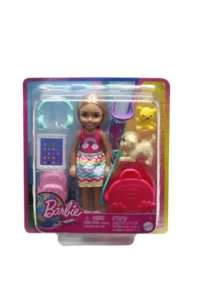 Barbie Travel Chelsea™ Doll and Accessories, travel set with puppy - Image 6