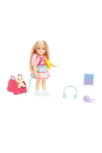 Barbie Travel Chelsea™ Doll and Accessories, travel set with puppy - Image 7