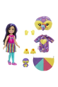 Barbie Cutie Reveal Dolls Chelsea Tropical Forest Series - Bird - Image 3
