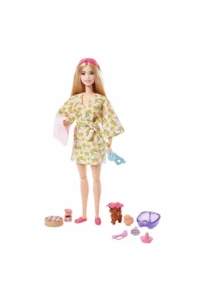 Barbie ® Doll, Puppy and accessories, toys for kids, personal care spa day