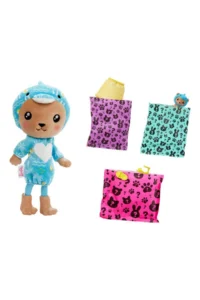 Barbie Chelsea Cutie Reveal Cute Costumes Series - Dolphin Costume Teddy Bear and Accessories - Image 4