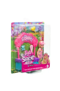Barbie Chelsea's Candy Shop Playset, playset with lollipop stand, accessories - Image 6