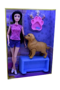 Barbie Dog Giving Birth to Baby and Birth Dog Gift Wallet - Image 3