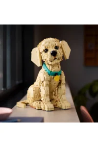 LEGO ® Icons Baby Golden Retriever 11384 – Decorative Animal Figure Construction Set for Adults (2102) - Image 10