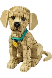 LEGO ® Icons Baby Golden Retriever 11384 – Decorative Animal Figure Construction Set for Adults (2102) - Image 2