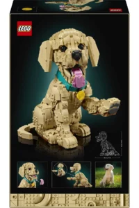 LEGO ® Icons Baby Golden Retriever 11384 – Decorative Animal Figure Construction Set for Adults (2102) - Image 4