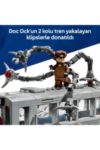 LEGO ® ǀ Marvel Spider-Man and Doctor Oktopus Subway Scene 76321 - 9+ Toy Building Set (393P) - Image 6