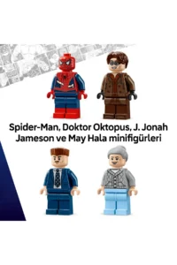 LEGO ® ǀ Marvel Spider-Man and Doctor Oktopus Subway Scene 76321 - 9+ Toy Building Set (393P) - Image 8