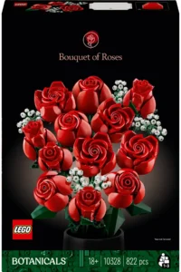 LEGO ® Botanicals Rose Bouquet 10328 - Creative Flower Model Building Set for Adults (822P) - Image 3