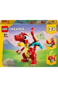 LEGO ® Creator 3 in 1 Red Dragon 31145 - Creative Toy Building Set for Kids 6+ (149P) - Image 3