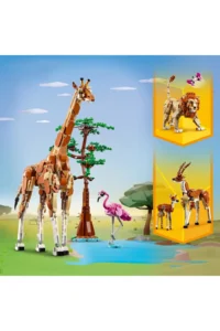 LEGO ® Creator 3 in 1 Wild Safari Animals 31150 - 9+ Creative Toy Building Set (780 Pieces) - Image 5