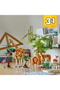 LEGO ® Creator 3 in 1 Wild Safari Animals 31150 - 9+ Creative Toy Building Set (780 Pieces) - Image 9