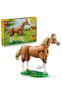 LEGO ® Creator 3 in 1 Beautiful Horse 31166 - Creative Toy Building Set for Kids 9+ (685P)