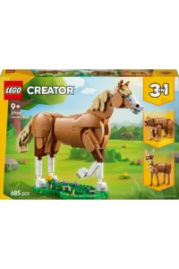 LEGO ® Creator 3 in 1 Beautiful Horse 31166 - Creative Toy Building Set for Kids 9+ (685P) - Image 3