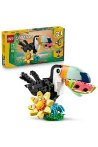 LEGO ® Creator 3 in 1 Wild Animals: Tropical Toucan Bird 31173 - 7+ Toy Building Set (225P)