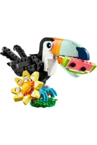 LEGO ® Creator 3 in 1 Wild Animals: Tropical Toucan Bird 31173 - 7+ Toy Building Set (225P) - Image 2
