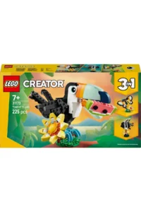 LEGO ® Creator 3 in 1 Wild Animals: Tropical Toucan Bird 31173 - 7+ Toy Building Set (225P) - Image 3