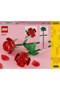 LEGO ® Botanicals Rose 40460 - 8+ Decorative Flower Model Making Set (120 Pieces) - Image 4