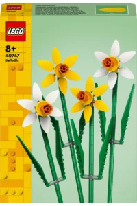 LEGO ® Botanicals Daffodil 40747 - 8+ Decorative Flower Model Making Set (216P) - Image 3