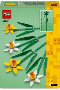 LEGO ® Botanicals Daffodil 40747 - 8+ Decorative Flower Model Making Set (216P) - Image 4