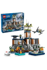 LEGO ® City Police Prison Island 60419 - Creative Toy Building Set for 7+ Kids (980P)
