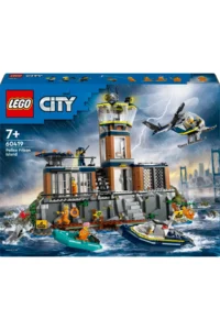 LEGO ® City Police Prison Island 60419 - Creative Toy Building Set for 7+ Kids (980P) - Image 3