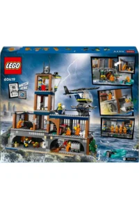 LEGO ® City Police Prison Island 60419 - Creative Toy Building Set for 7+ Kids (980P) - Image 4