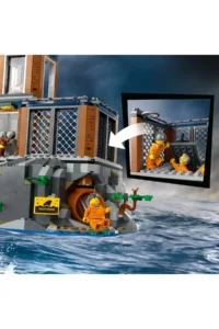 LEGO ® City Police Prison Island 60419 - Creative Toy Building Set for 7+ Kids (980P) - Image 7