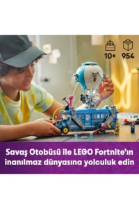 LEGO ® Fortnite® Battle Bus 77073 - 10+ Creative Toy Building Set (954Pieces) - Image 5