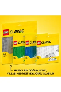 LEGO Classic Gray Plate 11024 - Creative Construction Set for Ages 4 and Up (1 Piece) - Image 8