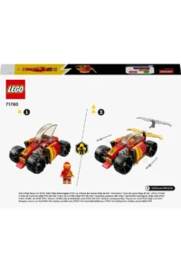 LEGO ® NINJAGO® Kai's Ninja Racer EVO 71780- Creative Toy Building Set for Kids 6+ (94P) - Image 4
