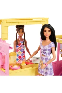 Barbie 's Lemonade Vehicle 25-piece Barbie's Lemonade Vehicle HPL71 - Image 8