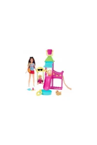 Barbie Hkd80 Skipper's Water Park Fun Play Set