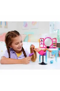 Barbie Nessiworld HKV00 Magnificent Hairdresser Play Set - Image 6