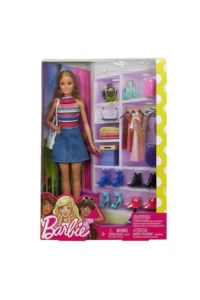Barbie Doll and Her Gorgeous Accessories - Including Doll and 11 Accessories FVJ42 - Image 2