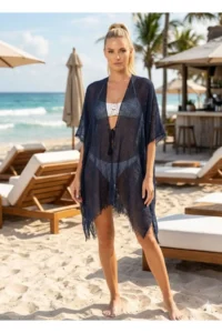 Y-London 13479-2 Navy Blue Pareo