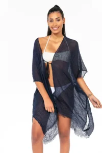 Y-London 13479-2 Navy Blue Pareo - Image 6