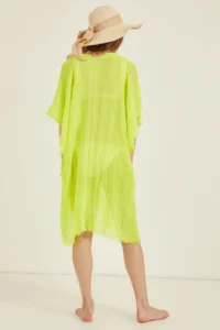 Y-London 13479-2 Neon Green Pareo - Image 5