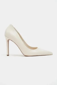 Nisantasi Shoes Lunara BEIGE RUSTIC Patterned Pointed toe Women Stiletto