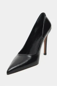 Nisantasi Shoes Lunara Black RUSTIC Patterned Pointed toe Women Stiletto - Image 3