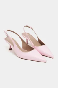 Nisantasi Shoes Megy Pink MATTE Arka Light Hair Clip Detailed Pointed toe Women Heels Shoes - Image 6