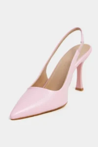 Nisantasi Shoes Elara Candy Pink MATTE Belt Detailed Pointed toe Women Heels Shoes - Image 3