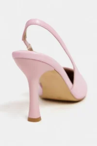 Nisantasi Shoes Elara Candy Pink MATTE Belt Detailed Pointed toe Women Heels Shoes - Image 4