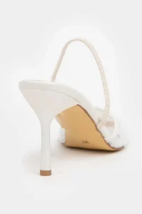 Nisantasi Shoes Sara Pearl Net BEAD Detailed Pointed toe Women Heels Shoes - Image 10